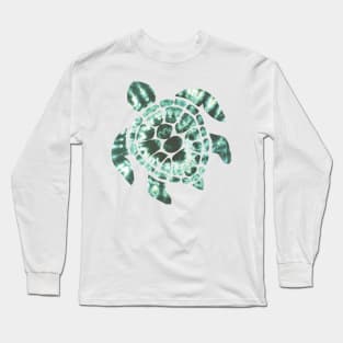 Tie Dye Sea Turtle 2 Long Sleeve T-Shirt